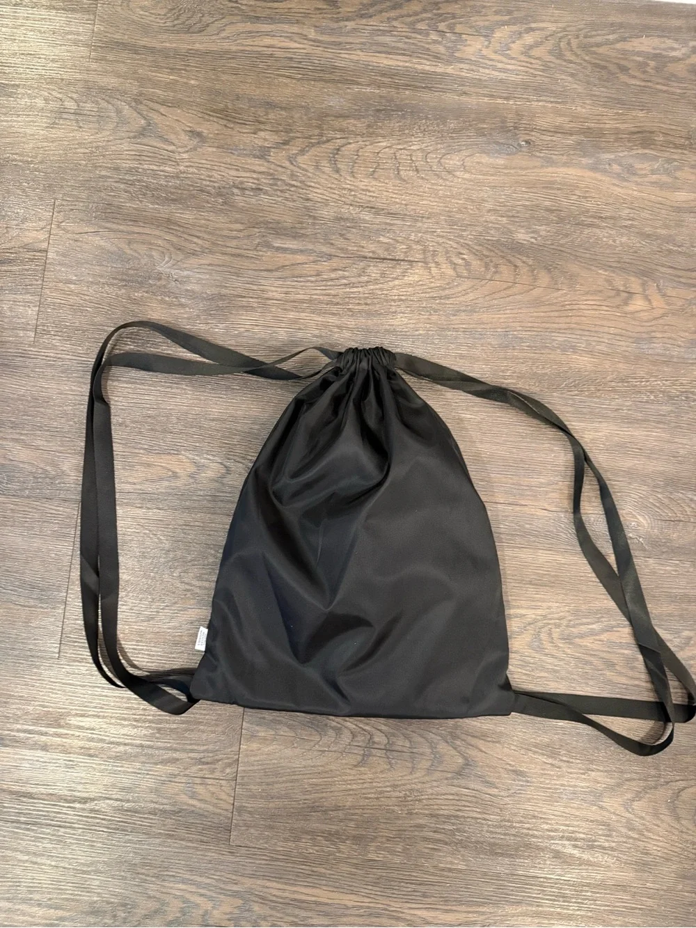 ConocoPhilips Tee It Up For United Way Black Drawstring Bag